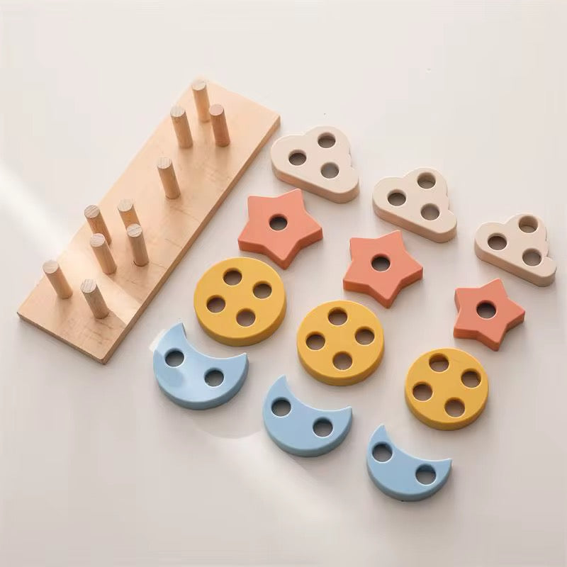 Baby-Luca Montessori Holz Lernspielzeug