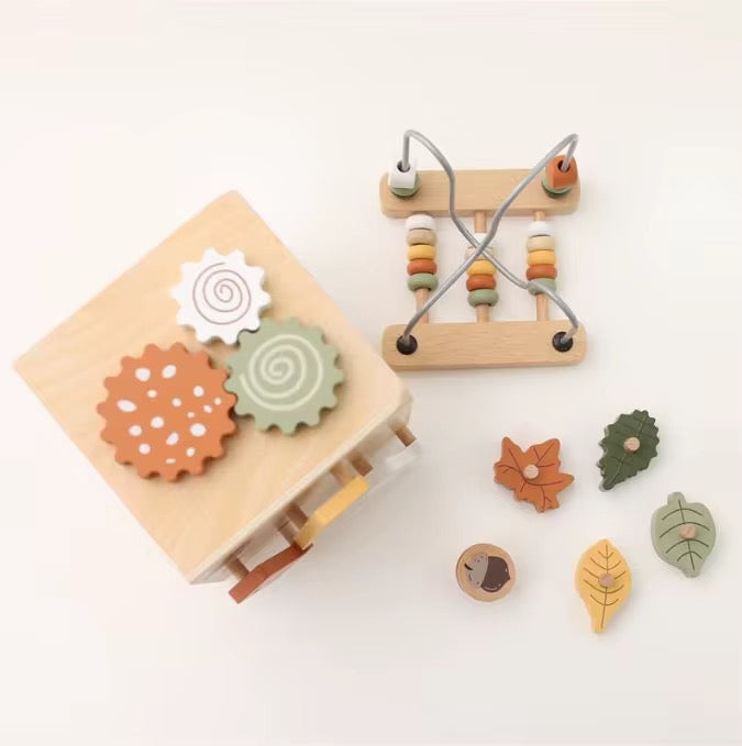 Baby-Kaya Montessori Holz Lernwürfel