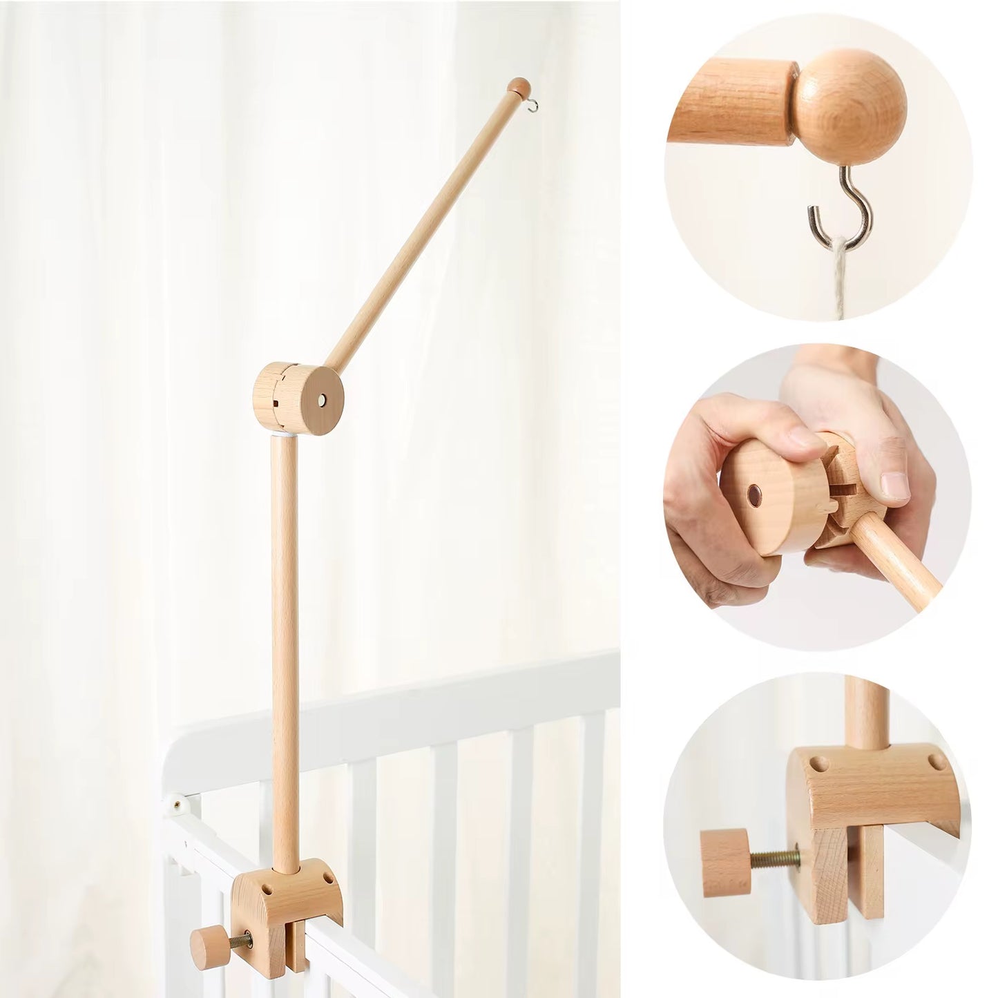 Baby-Sam Design Holzhalterung