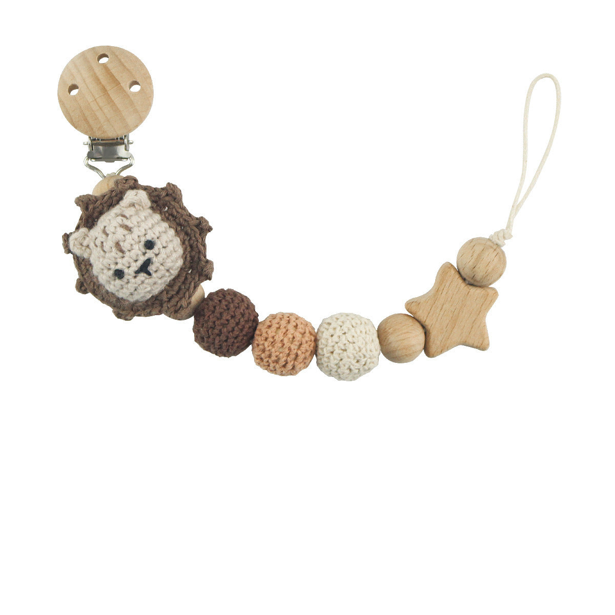 Baby-Cleo Design & Holz Schnullerkette