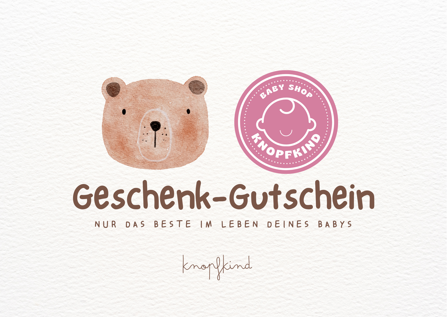 Baby-Geschenk-Gutscheine