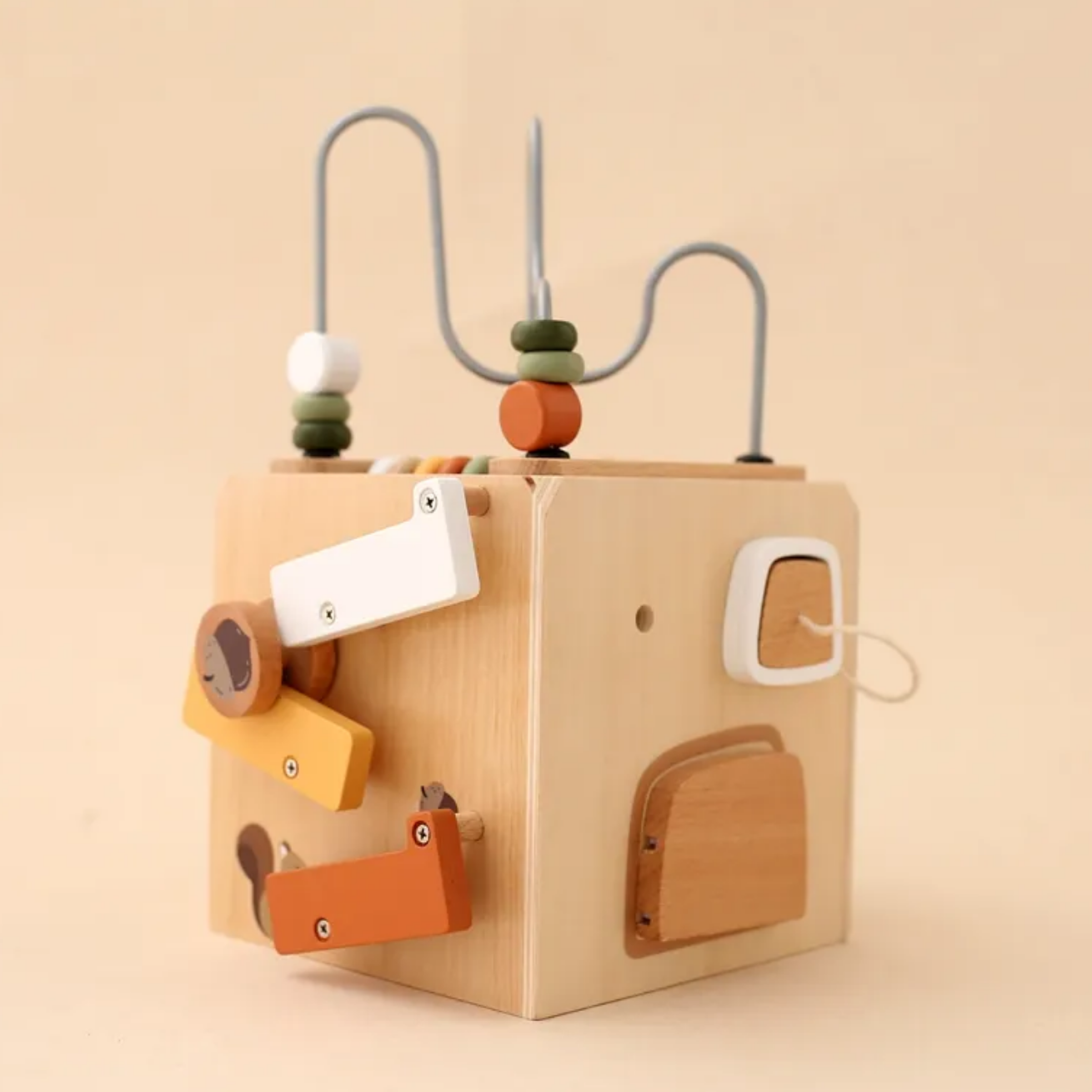 Baby-Kaya Montessori Holz Lernwürfel