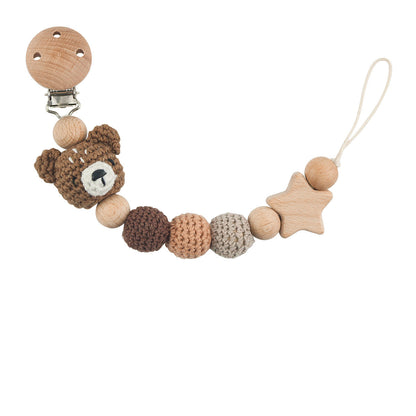 Baby-Cleo Design & Holz Schnullerkette