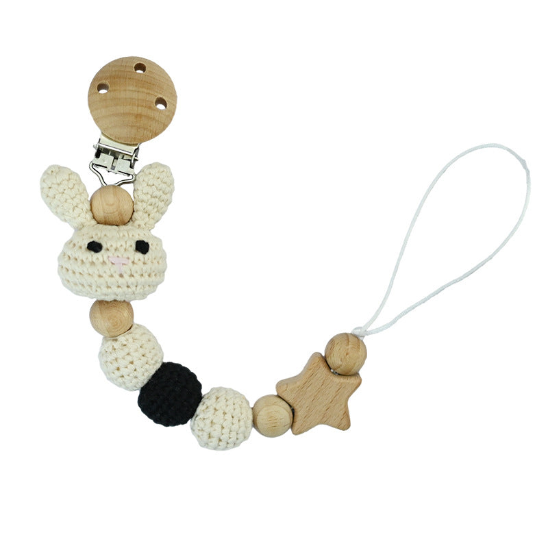 Baby-Cleo Design & Holz Schnullerkette