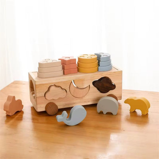 Baby-Luca Montessori Holz Lernspielzeug