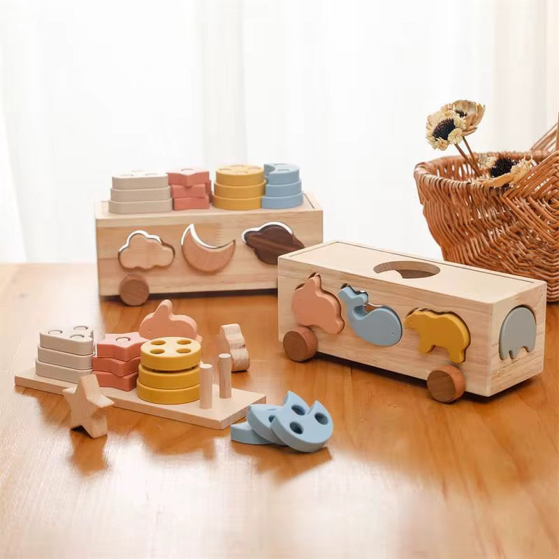 Baby-Luca Montessori Holz Lernspielzeug